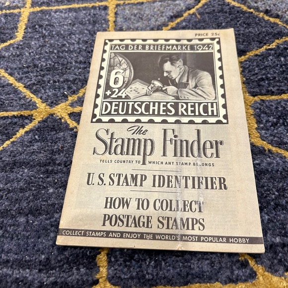 Other 1954 Stamp Finder Pamphlet Only How To Collect Postage Stamps